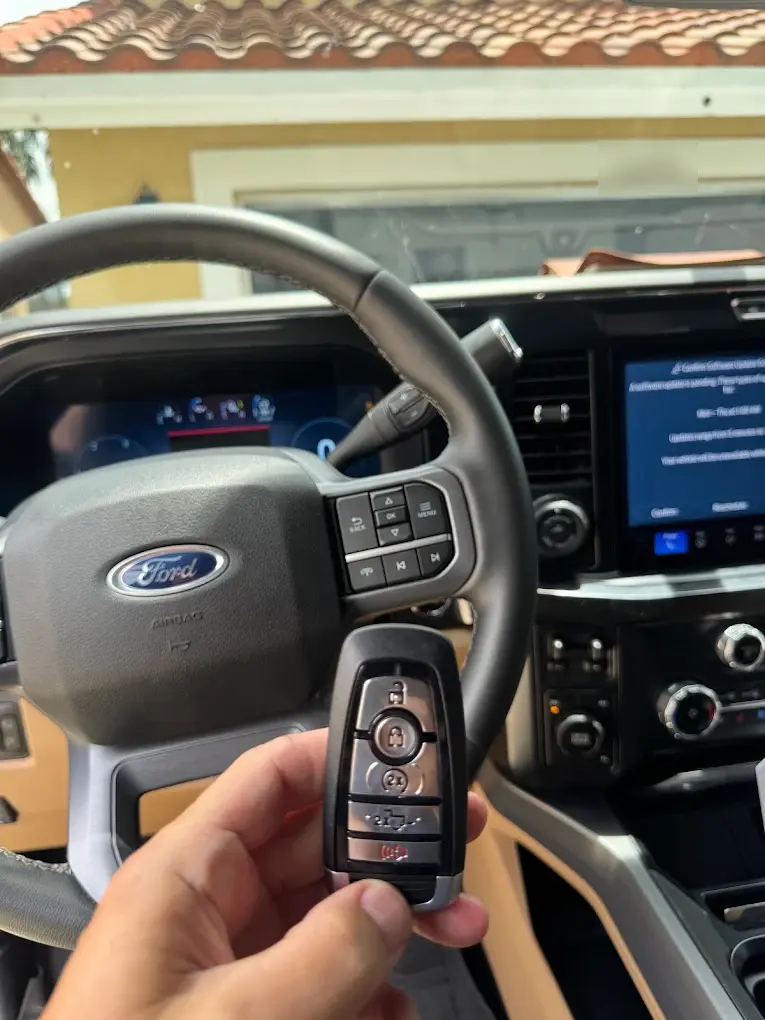 New Ford smart key fob